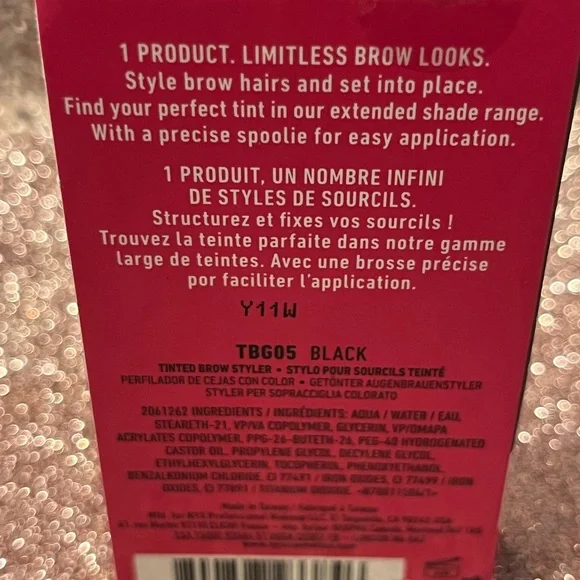 NYX PROFESSIONAL MAKEUP THE BROW GLUE BLACK - Picture 3 of 5